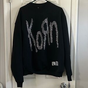 Korn concert 30 anniversary sweatshirt
